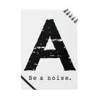 noisie_jpの【A】イニシャル × Be a noise. Notebook