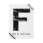 noisie_jpの【F】イニシャル × Be a noise. ノート
