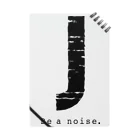 noisie_jpの【J】イニシャル × Be a noise. ノート