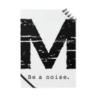 noisie_jpの【M】イニシャル × Be a noise. ノート