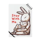 BeachBunnyのうさぎとねこ　Stay With Me Notebook