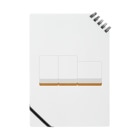 キッズモード某の右から白ポン ( 麻雀グッズ ) Notebook