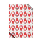 KANKAN ILLUSTRATION FACTORY goods shopのAPPOWLアッポォウル（パターン） Notebook