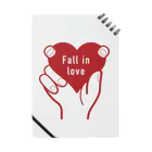 t-shirts-cafeのFall in love Notebook