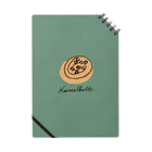 HÖGBRONのKanelbulle　緑 Notebook