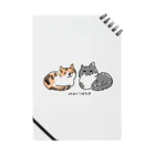 保護ねこカフェ もりねこのふたばちゃん&べべちゃん Notebook