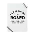 May's cafeのPADDLEING THE BOARD ノート