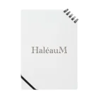 HaléauM(ﾊﾙﾏ)のHaléauM ロゴ ノート