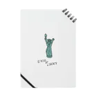 とある丸眼鏡の描き散らしのSTATUE OF LIBERTY_透明 Notebook