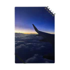 ryuonji87の飛行機からのsunset Notebook