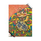 マツキー画ショツプ  good dayのマッキーアート（招き猫）ピリカ ノート