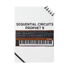 Vintage Synthesizers | aaaaakiiiiiのSequential Circuits Prophet 5 Vintage Synthesizer Notebook