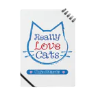 HeartToMeのねこ大好き　ReallyLoveCats ノート