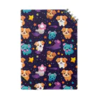 Vasetti_pressの可愛い犬の柄 Notebook