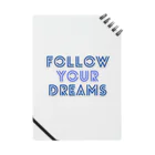 GASCA ★ FOLLOW YOUR DREAMS ★ ==SUPPORT THE YOUNG TALENTS==のGASCA - Support The Young Talents Notebook