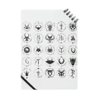 BunnyBloomのZodiac signs Notebook