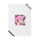 B_possibleのピンク髪の少女 ノート