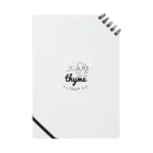 thymeのthyme Outdoor go Notebook