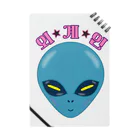 LalaHangeulの외계인(宇宙人) ハングルデザイン Notebook