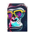 gorillArtのカラフルファンキーgorilla ノート