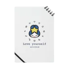 蜜曜日の天空ショッピングのLOVE yourself ロゴ Notebook