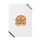 ひとやすみ　らいふのハンバーガーねこ Notebook