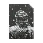 Ryo’s Art ShopのA Man in Snow Notebook