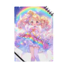 シロクマペンギンの虹の魔法少女 Notebook