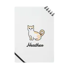 うちのこメーカーのHeather ノート