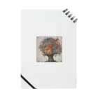 アートフュージョンの幻想の木のグッズ Notebook
