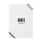 s.hikitaの401_Unauthorized_Note Notebook