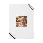 nick613の愛らしい小型犬が微笑みながらカメラに向かっている Notebook