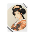 manyou-lab_Ukiyo-eの浮世絵 美人画 Ukiyoe beauty painting [UB-MJ52-SR001-0008] ノート