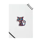 kyomukyomukarenのカラフル猫 Notebook