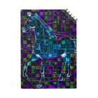 水草のデジタルでアートな馬 Ⅱ Notebook