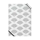 Nippon Malaya / 日本マラヤのNIMAFUKU (Pattern - White) Notebook