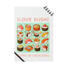 ConversationStarterのI LOVE SUSHI Notebook