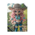 STRAYAPEのAangry Cowgirl Doll Notebook