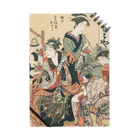 寿めでたや(ukiyoe)の浮世絵；喜多川歌麿_青樓仁和嘉女藝者部・獅子 たま屋  おいと Notebook