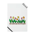 sari'sのThe blooming tulip flowers Notebook