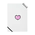 lapinmonmonのLapinMonmon pink-heart ノート