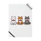 モチクマのドット絵三柴犬さん Notebook