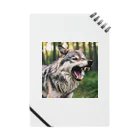 POINT MONEYのAngry wolf Notebook