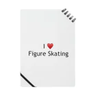 ICE  TraceのI♥️Figure Skating  Notebook