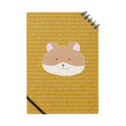 はちわれネコのポーカーフェイスのビスケット Notebook