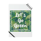 Island Leaf Palau のLet's Go Green with Island Leaf Palau Notebook