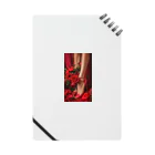 ニゴ猫　shopのred Rose heel  Notebook