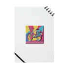 NeoPopGalleryのPOPART bicycle Notebook