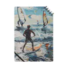 AQUAMETAVERSEのsupとwindsurfingレース　エンジェル717 2065 ノート