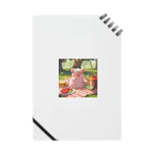 ganeshaのかわいい豚とピクニック Notebook